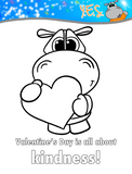 FREE Valentine's Day Coloring PDF Download