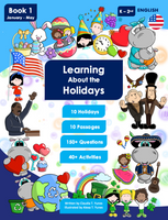 Learning About the Holidays - Book 1