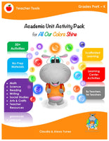 All Our Colors Shine Activity Pack PreK-K